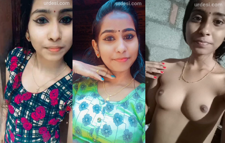 Cute Sexy Slim Mallu Girl Showing Her Boobs Spread Tiny Shaved Pussy